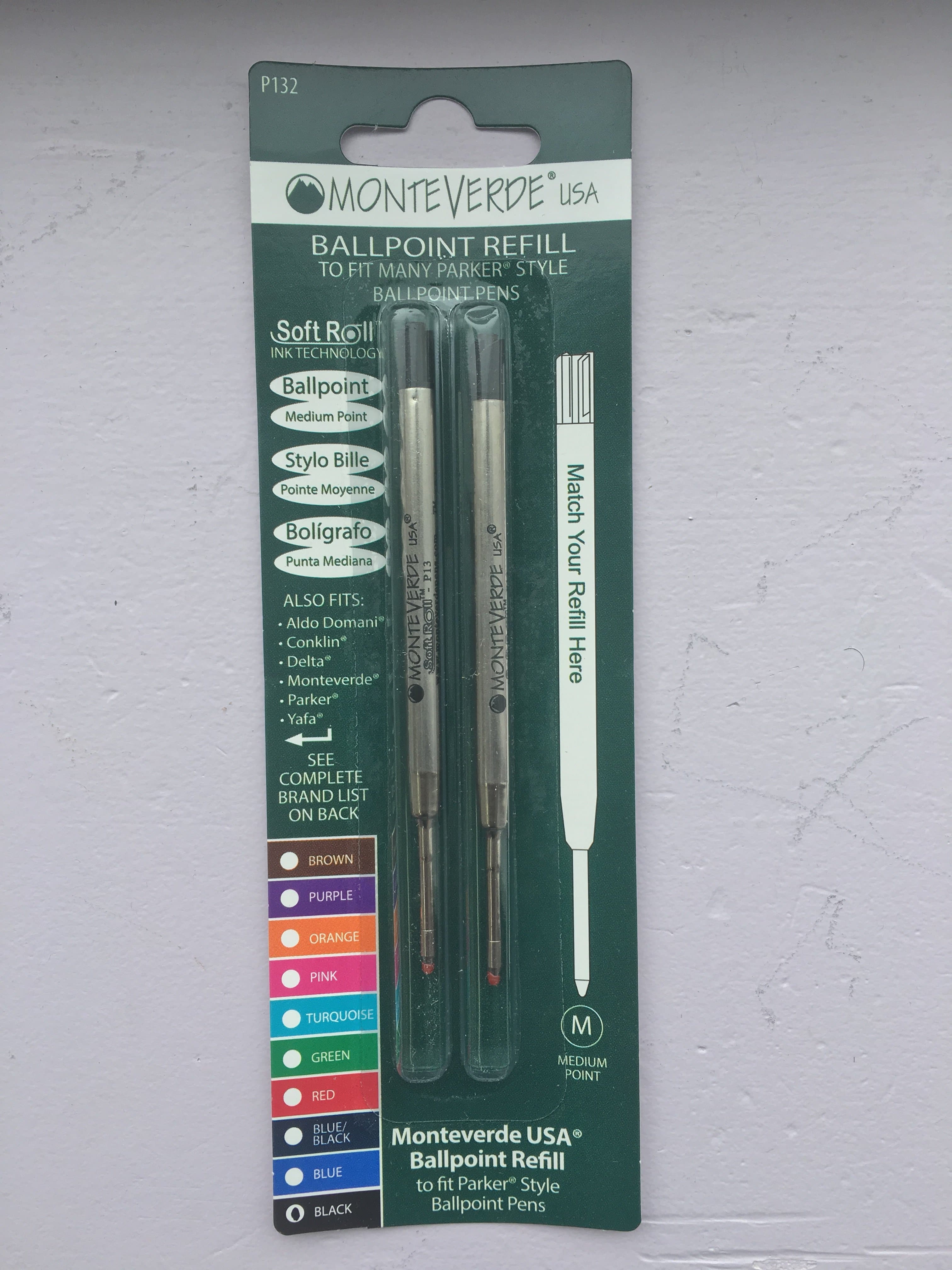 Ballpoint Capped Medium Refill to fit Parker Pens - Blesket Canada