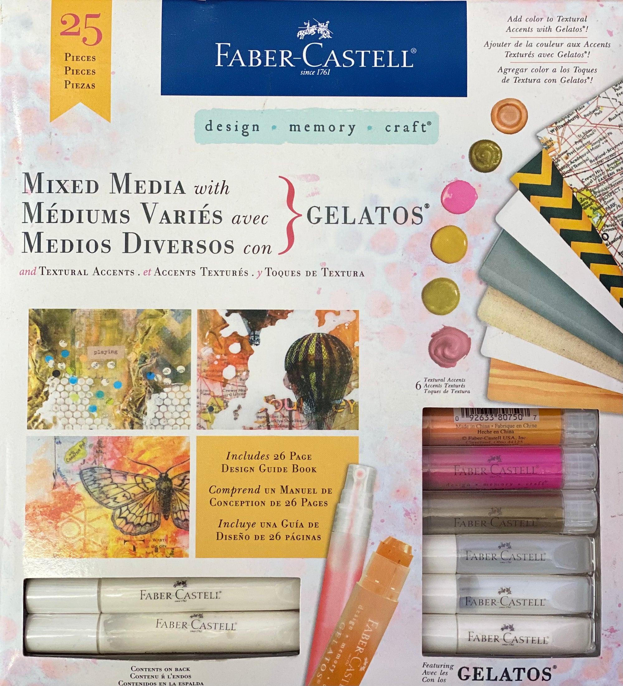 Faber-Castell Mixed Media with Gelatos Kit
