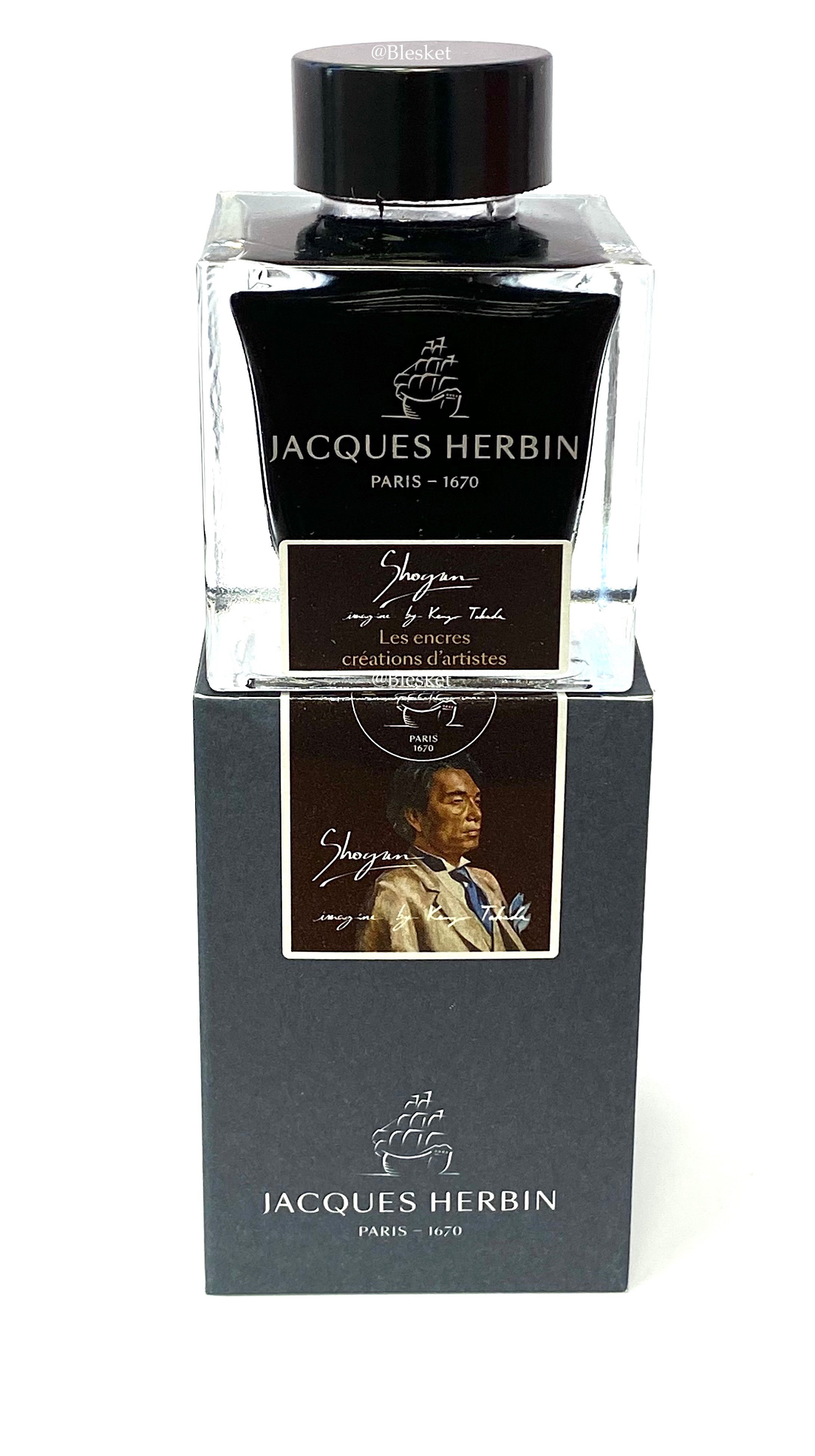 Jacques Herbin Prestige Ink - Shogun - by Kenzo Takada 50ml - Blesket Canada