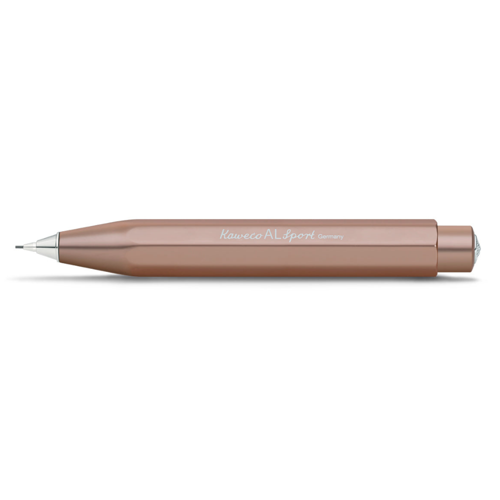 Kaweco AL Sport Mechanical Pencil 0.7mm - Rose Gold - Blesket Canada