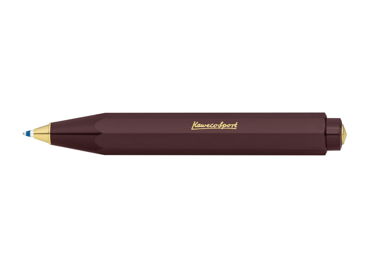 Kaweco Classic Sport Ballpoint Pen - Bordeaux - Blesket Canada