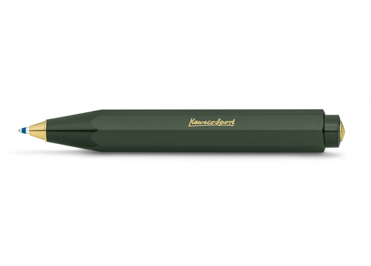 Kaweco Classic Sport Ballpoint Pen - Green - Blesket Canada