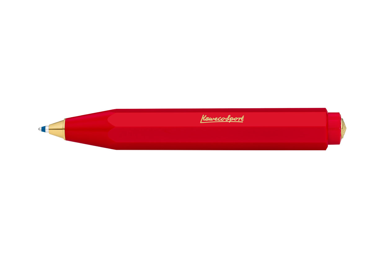 Kaweco Classic Sport Ballpoint Pen - Red - Blesket Canada