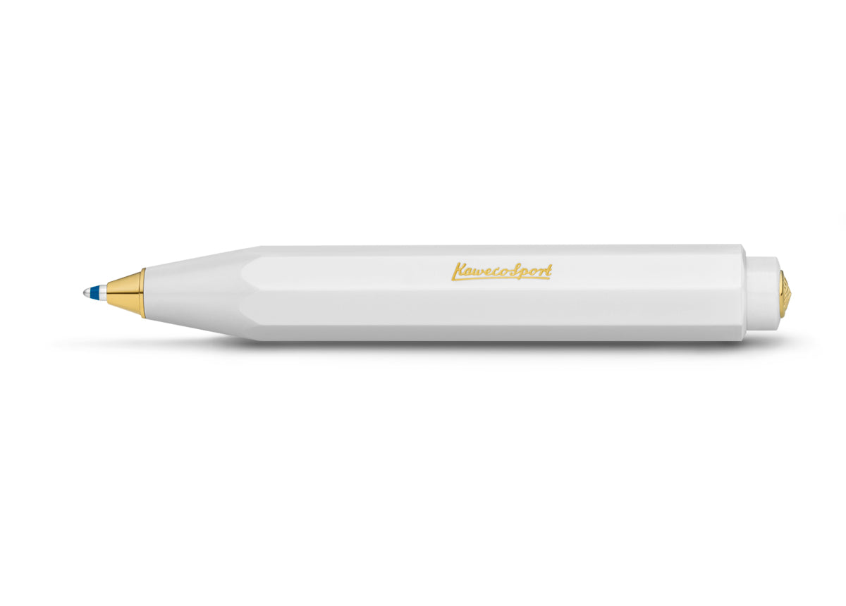 Kaweco Classic Sport Ballpoint Pen - White - blesket Canada