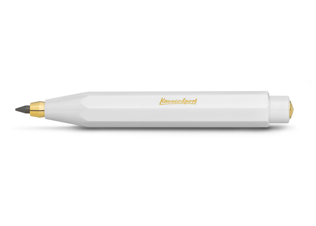 Kaweco Classic Sport Clutch Pencil 3.2mm - White - Blesket Canada