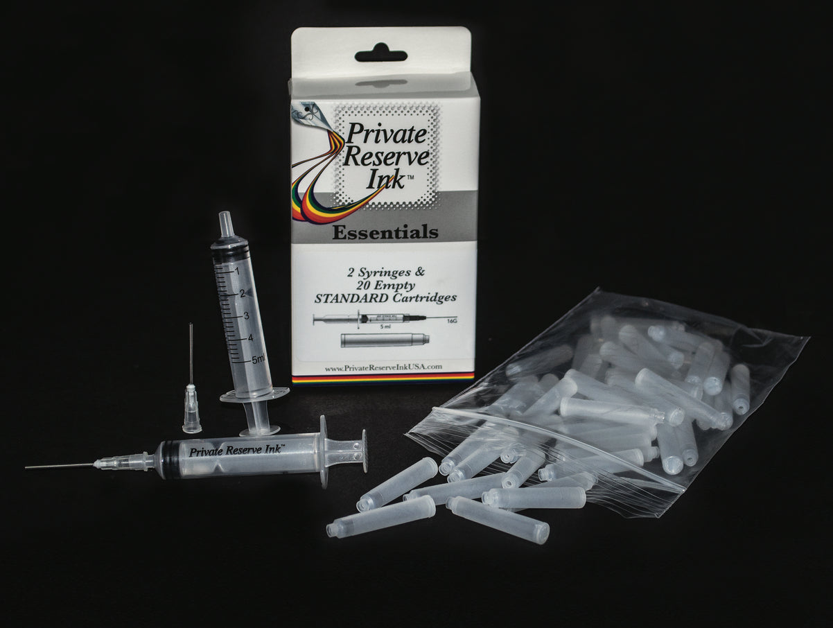 Private Reserve Syringe and Standard Cartridge Tubes