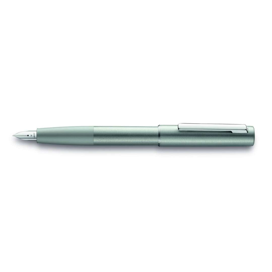 Lamy Aion Fountain Pen - Olive Silver - Blesket Canada