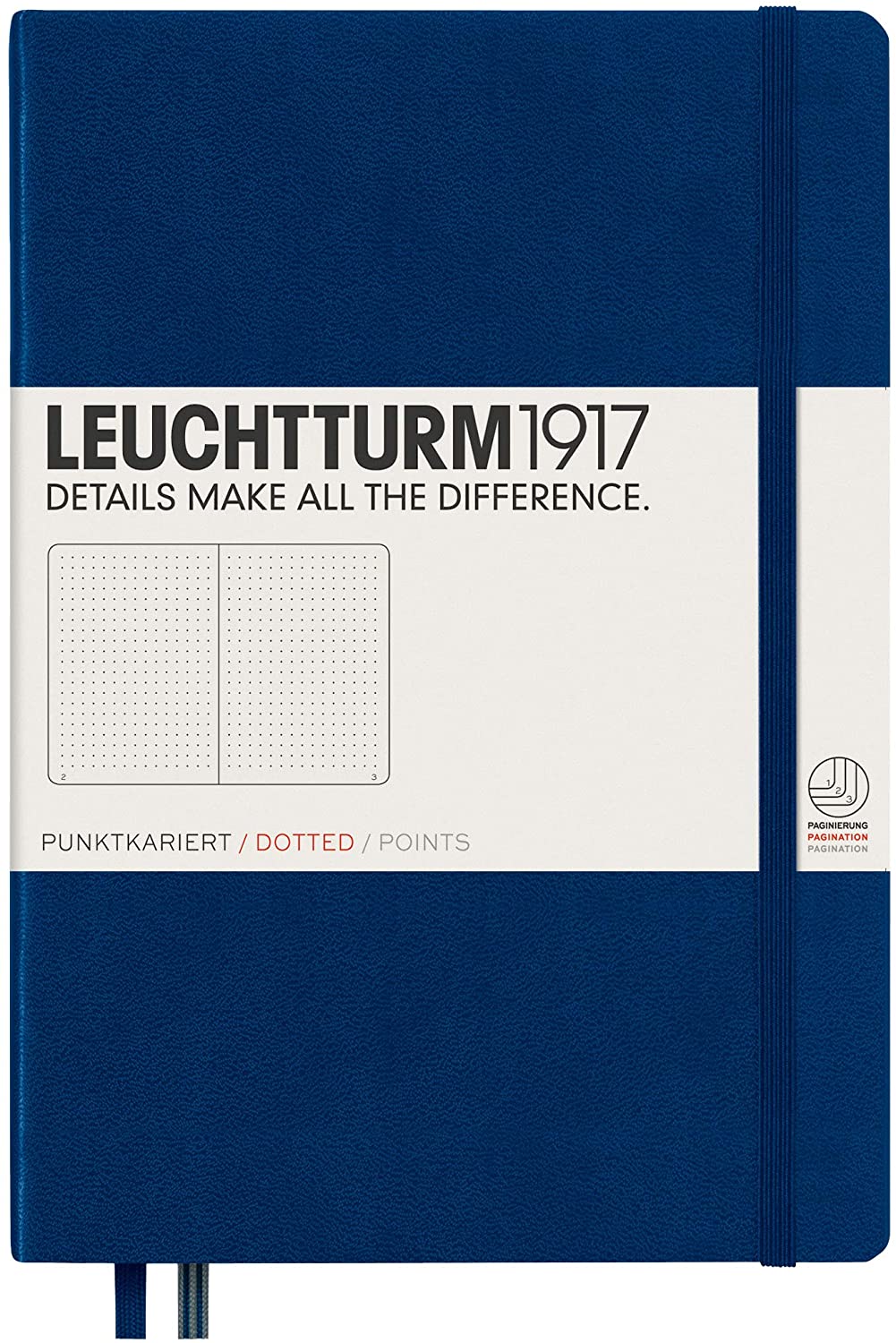 Leuchtturm1917 medium (A5) Hardcover Notebook Dotted - Blesket Canada