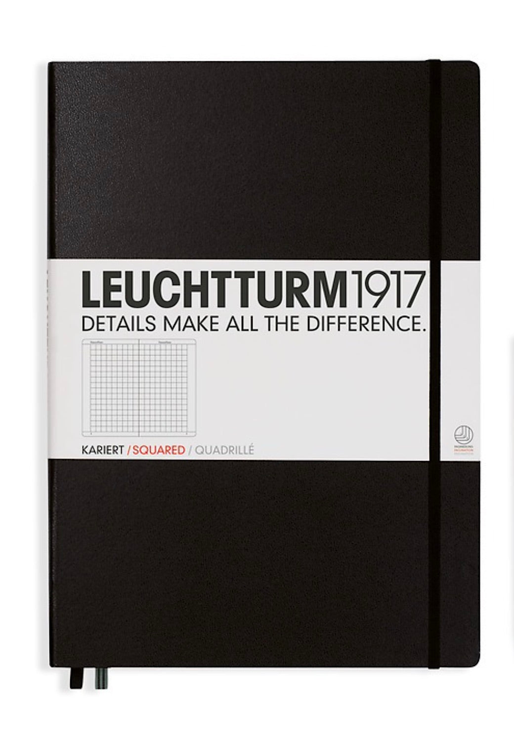 Leuchtturm1917 Master Classic (A4+) Hardcover Notebook - 233 Numbered Pages - Blesket Canada