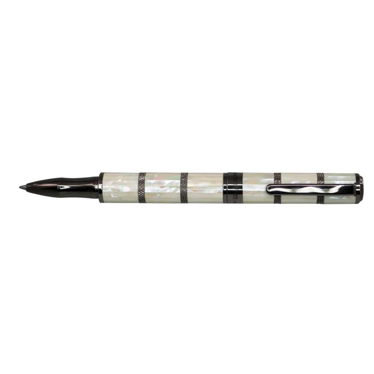 Monteverde Regatta Mother of Pearl Roller Ball limited .Edition - Gunmetal - Blesket Canada