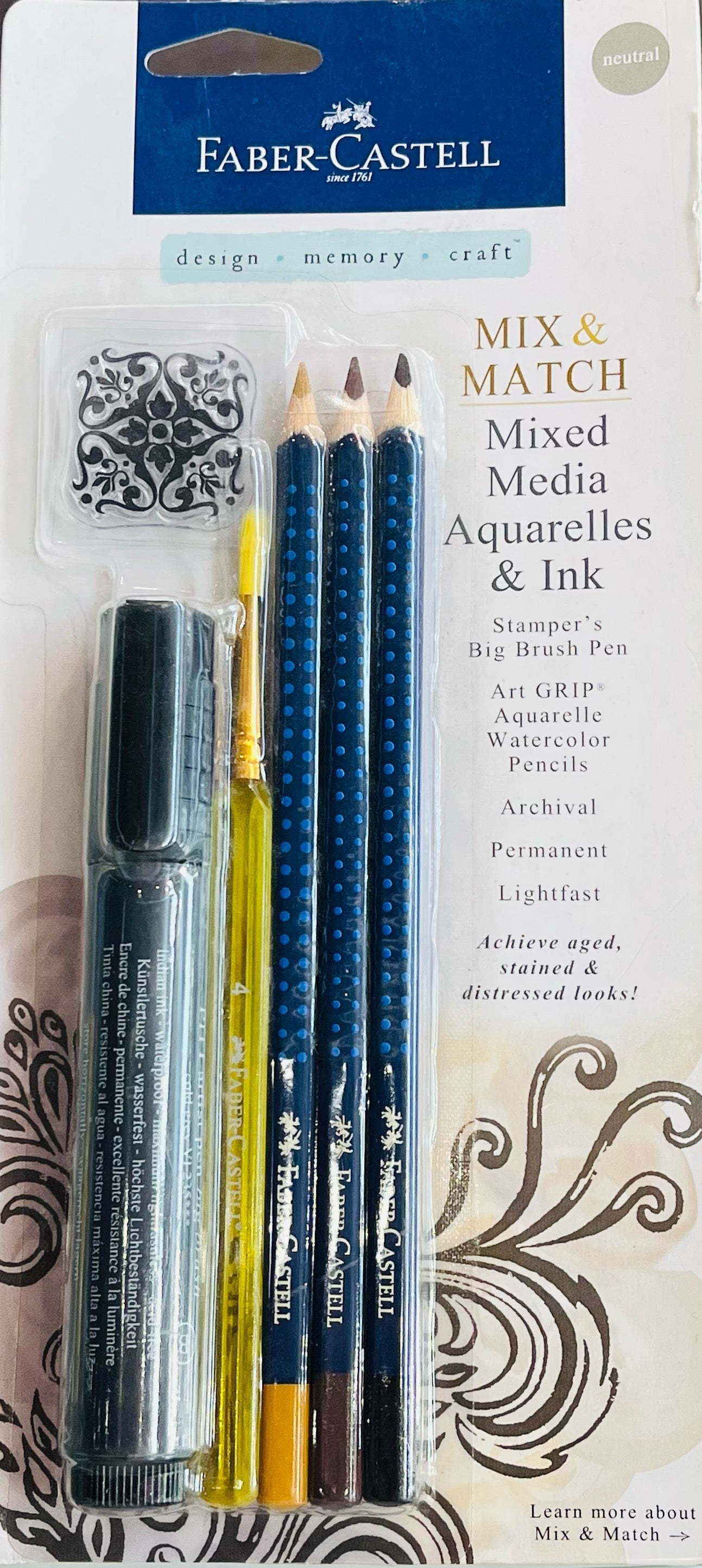 Faber-Castell Mix & Match Mixed Media Aquarelles & Ink - Blesket Canada