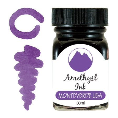 Monterverde Ink Gemstone 30ml - Amethyst - Blesket Canada