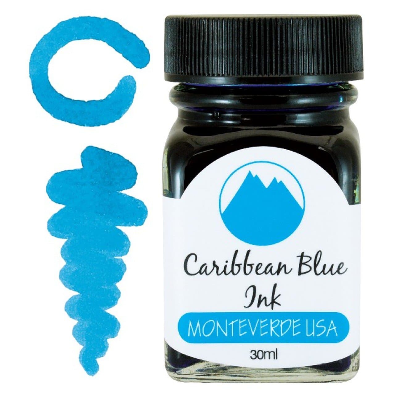 Monterverde Ink Core 30ml - Caribbean Blue - Blesket Canada