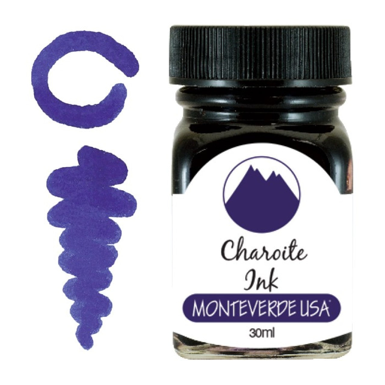 Monterverde Ink Gemstone 30ml - Charoite - Blesket Canada