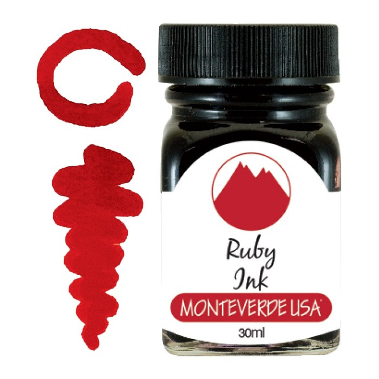 Monterverde Ink Gemstone 30ml - Ruby - Blesket Canada