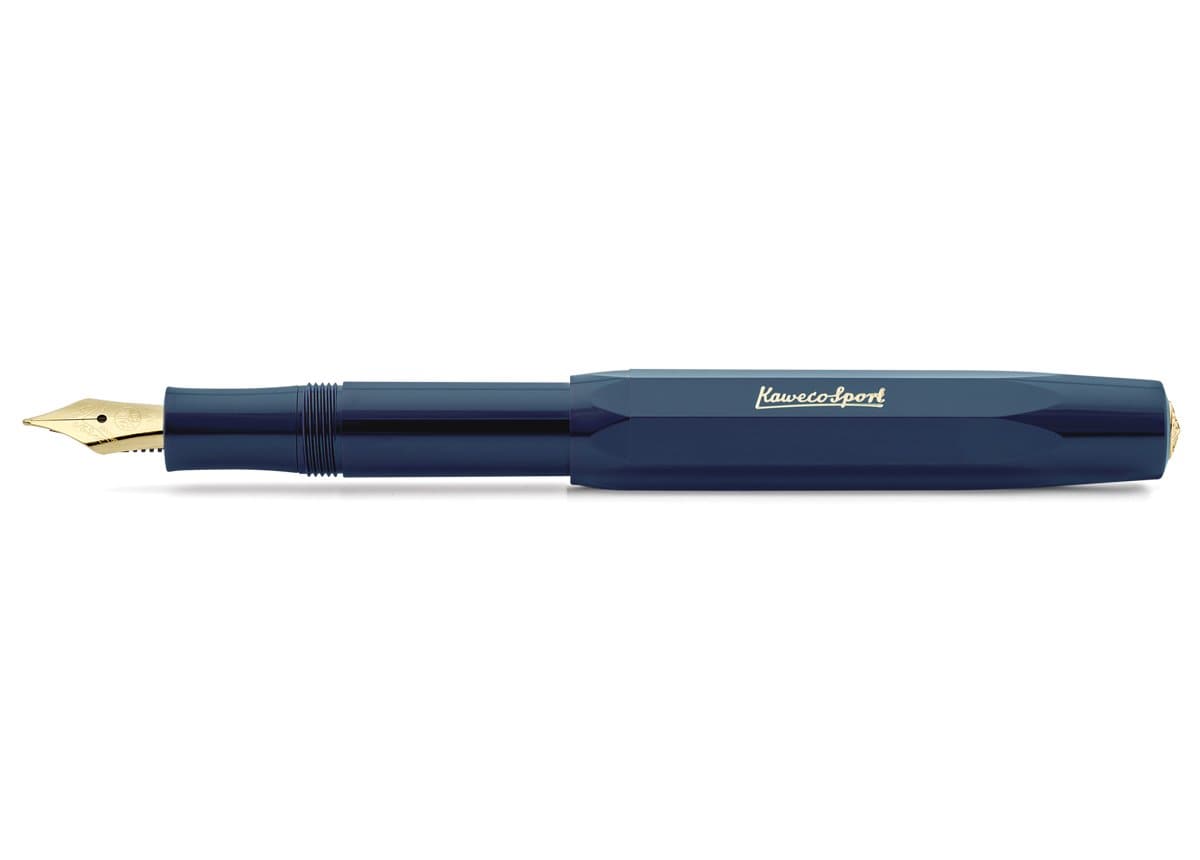 Kaweco Classic Sport Fountain Pen - Navy Blue - Blesket Canada