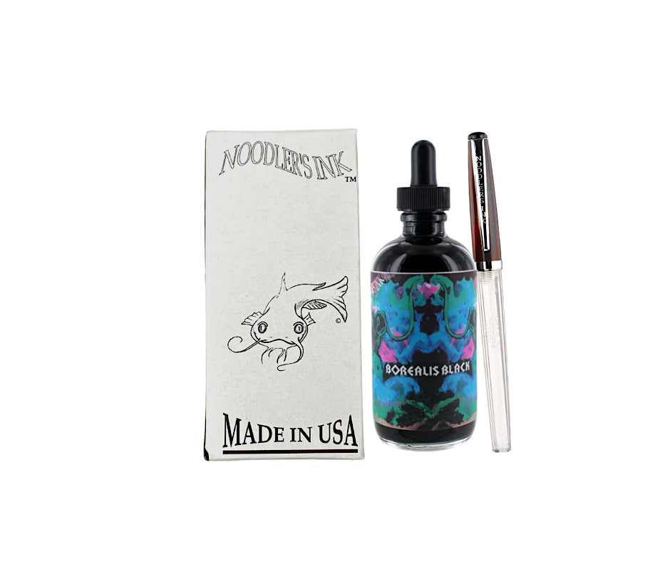 Noodler's Ink Borealis Black 4.5oz W/Free pen