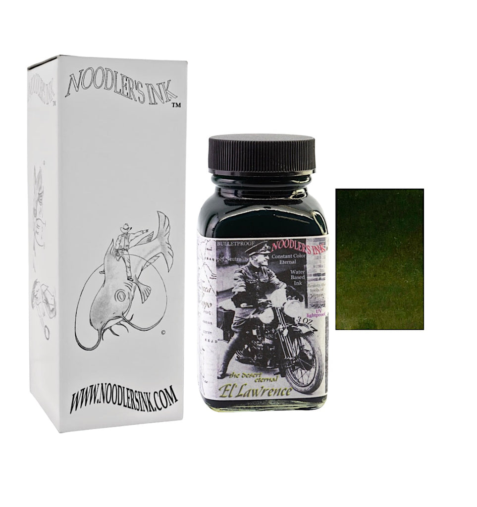 NOODLERS FOUNTAIN PEN INK 3 OZ BOTTLE EL LAWRENCE