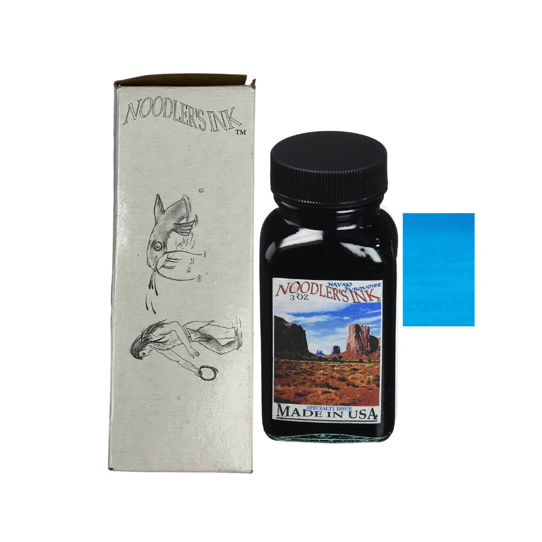 Noodler's Mesa Turquoise Fountain Pen Ink - 3oz Bottle