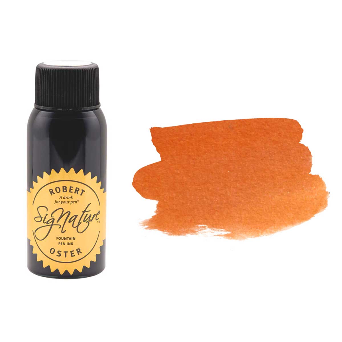 Robert Oster 50ml Australian Fountain Pen Ink - Orange Rumble - Blesket Canada