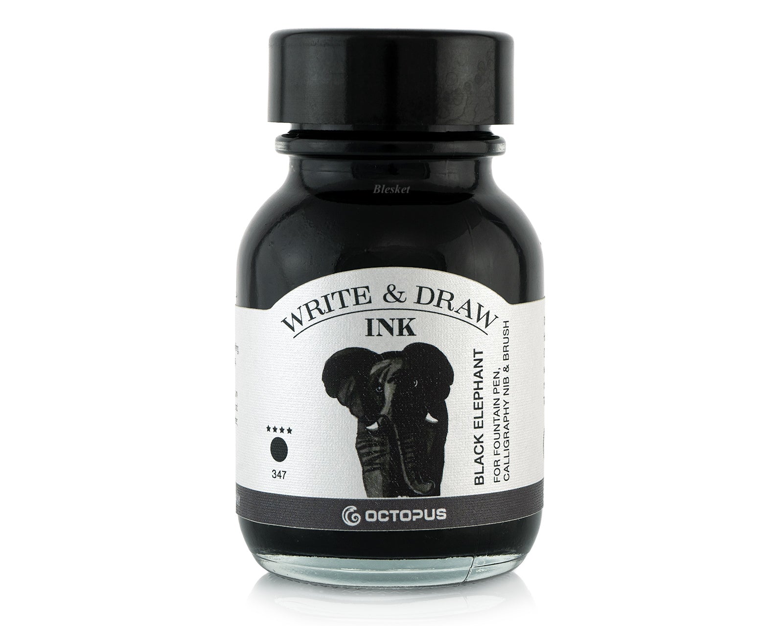 Octopus Write & Draw ink 50ml - Black Elephant