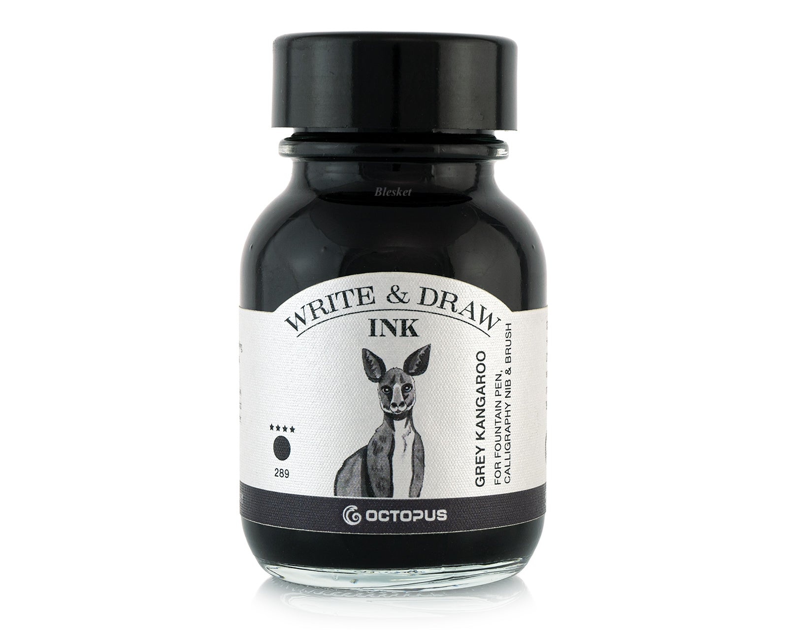 Octopus Write & Draw ink 50ml - Grey Kangaroo