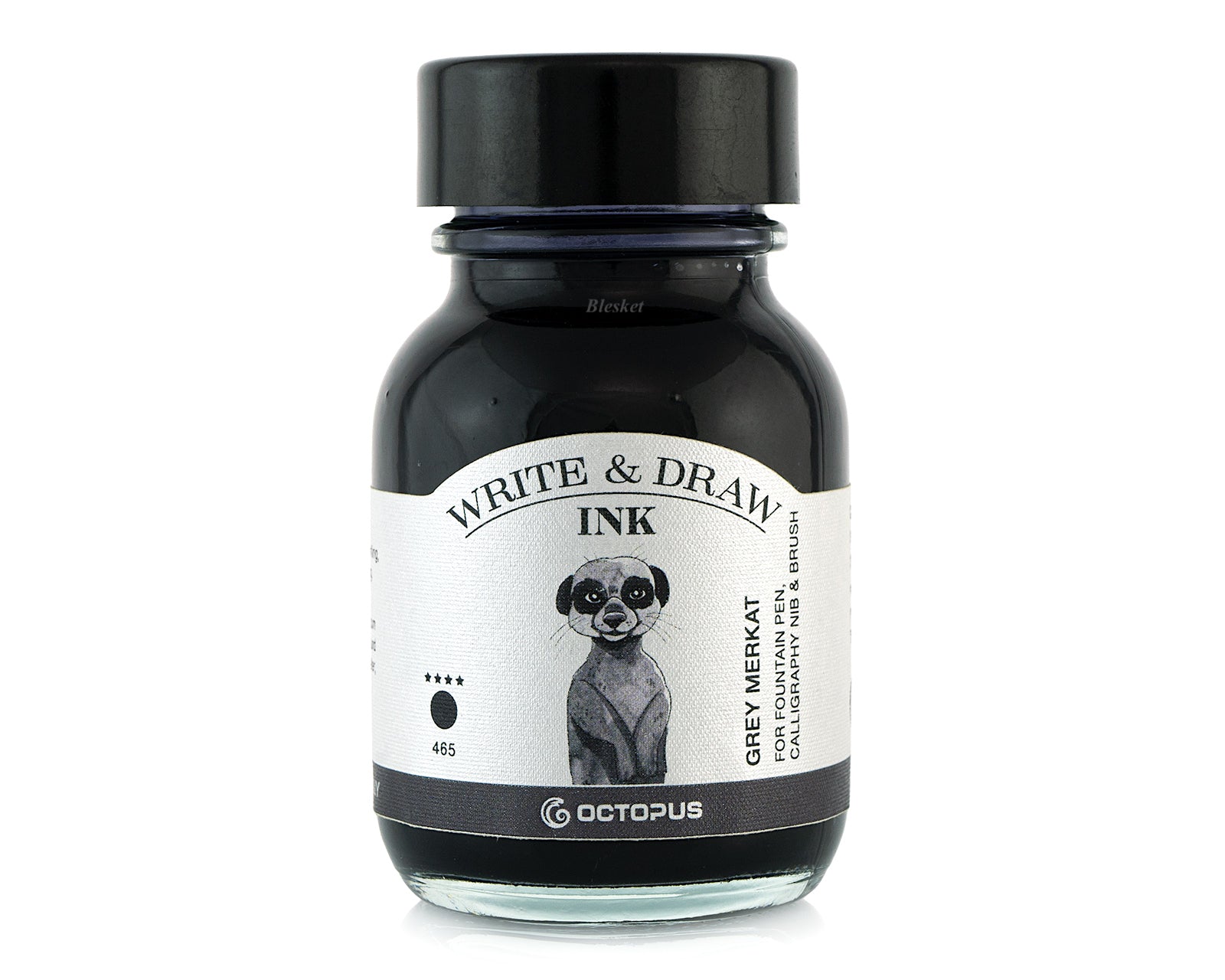 Octopus Write & Draw ink 50ml - Grey Merkat