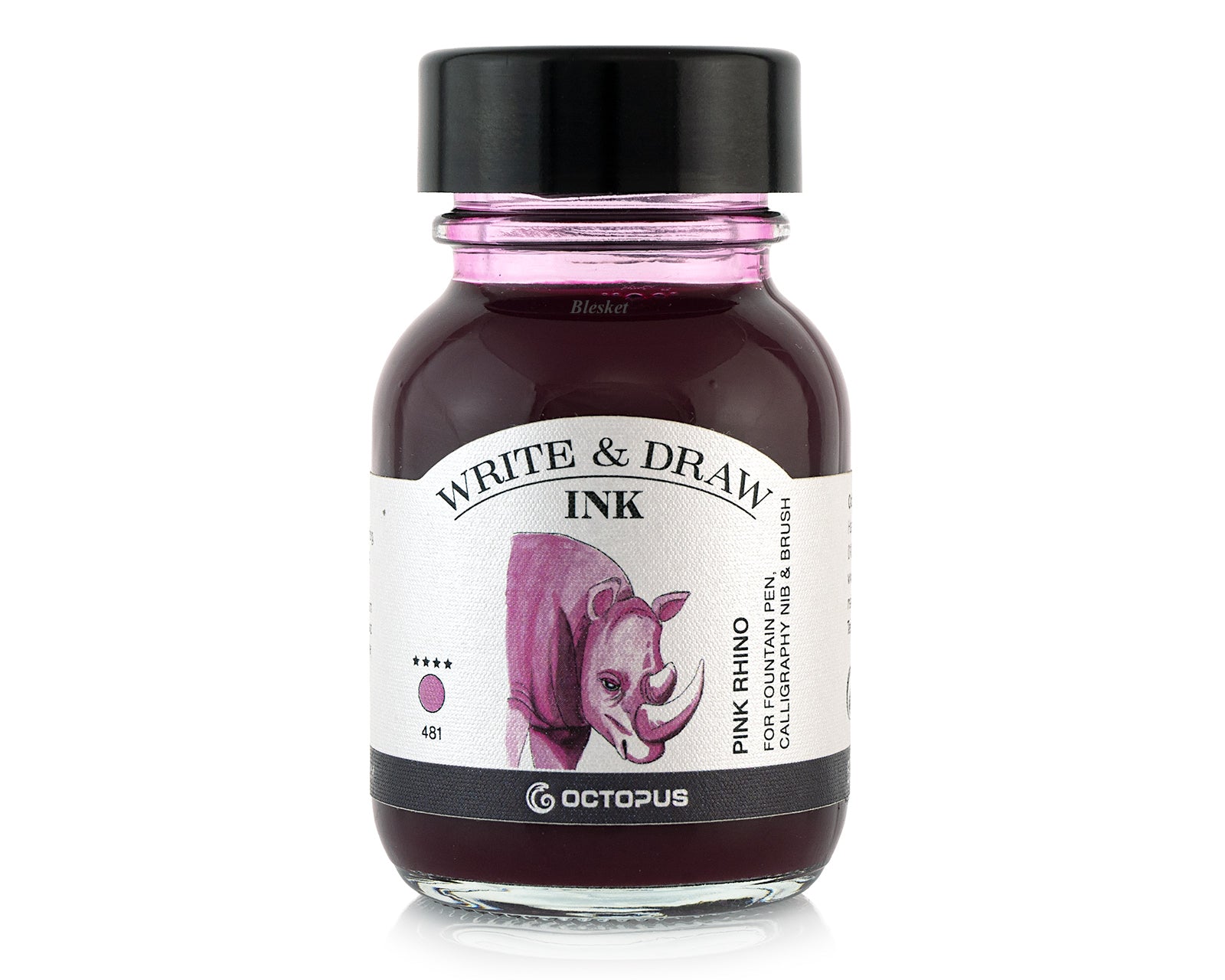 Octopus Write & Draw ink 50ml - Pink Rhino