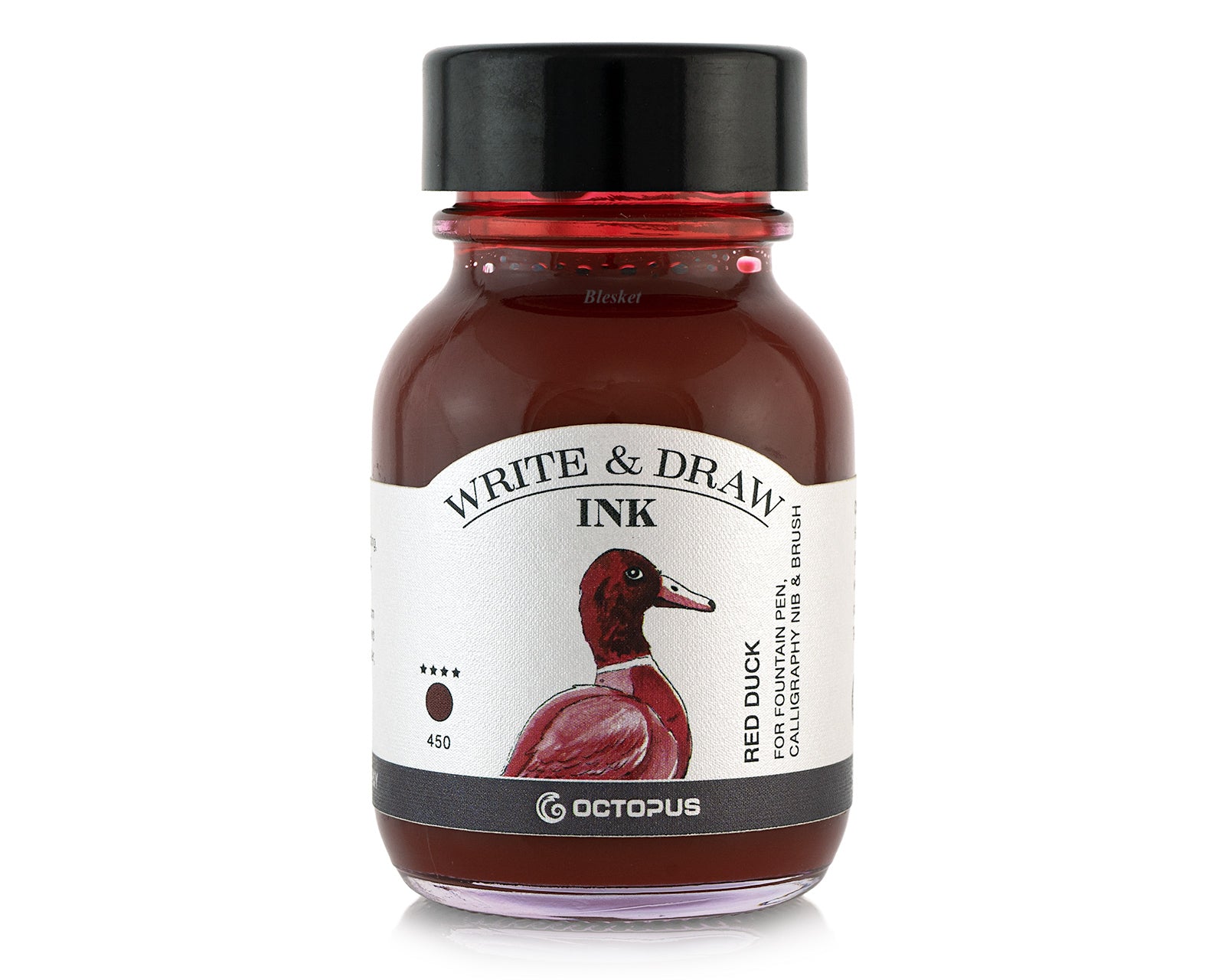 Octopus Write & Draw ink 50ml - Red Duck