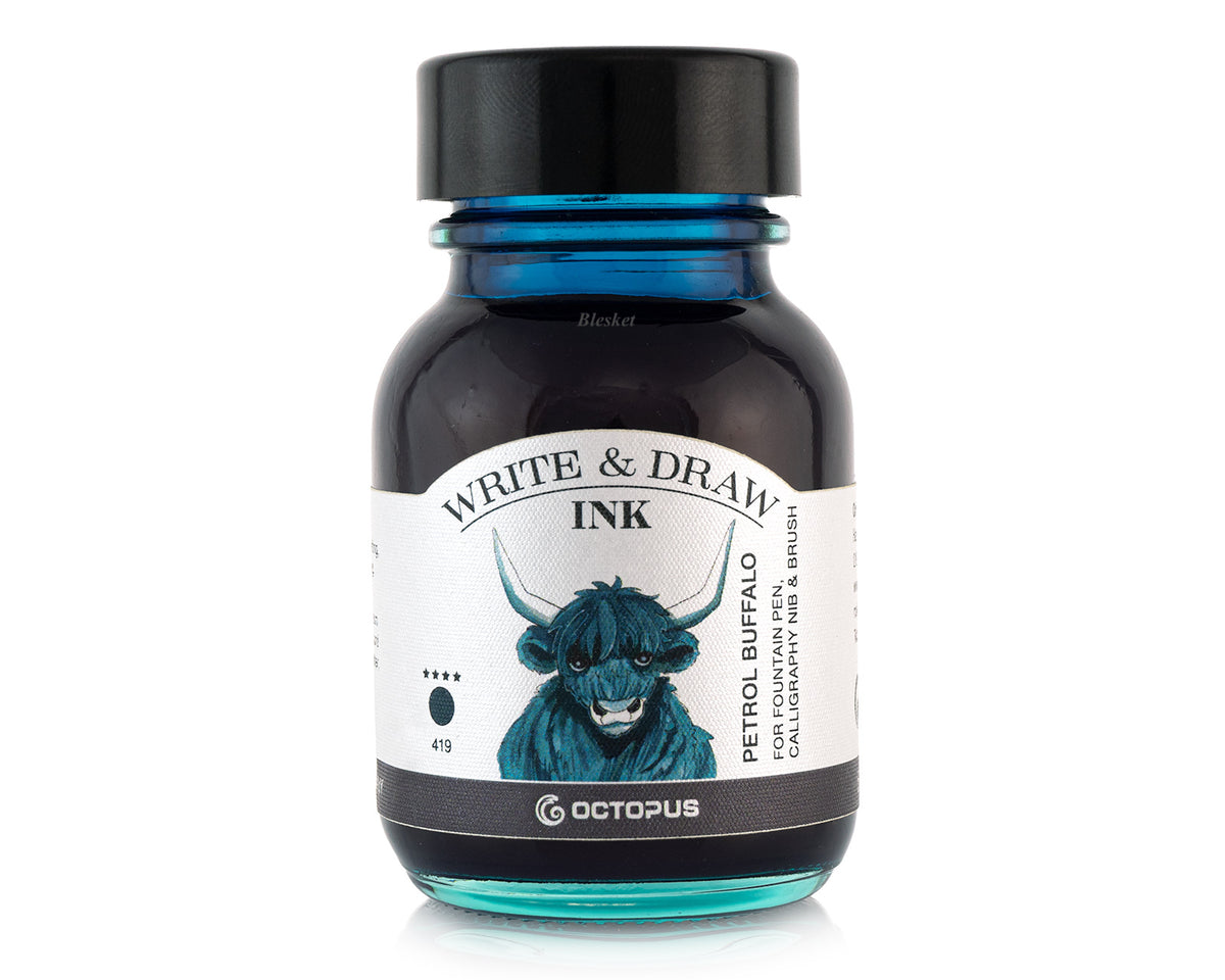 Octopus Write & Draw ink 50ml - Petrol Buffalo | Blesket Canada