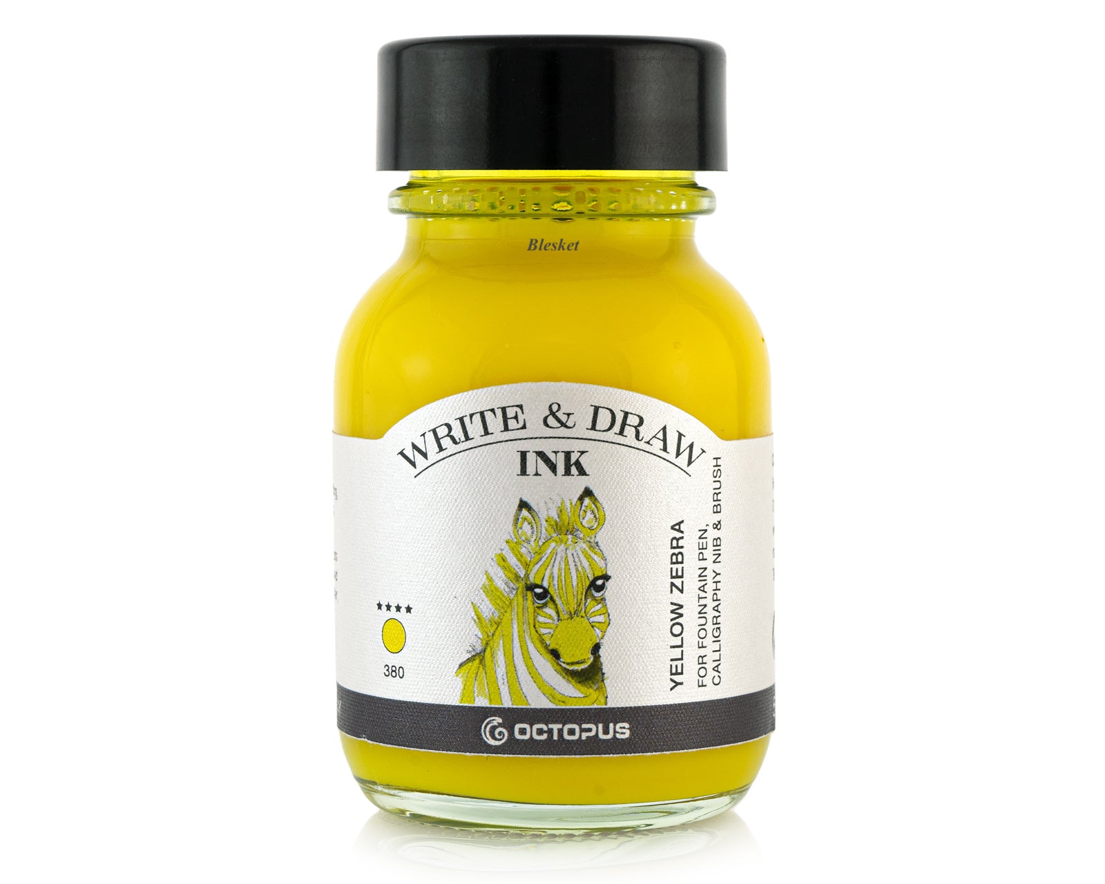 Octopus Write & Draw ink 50ml - Yellow Zebra