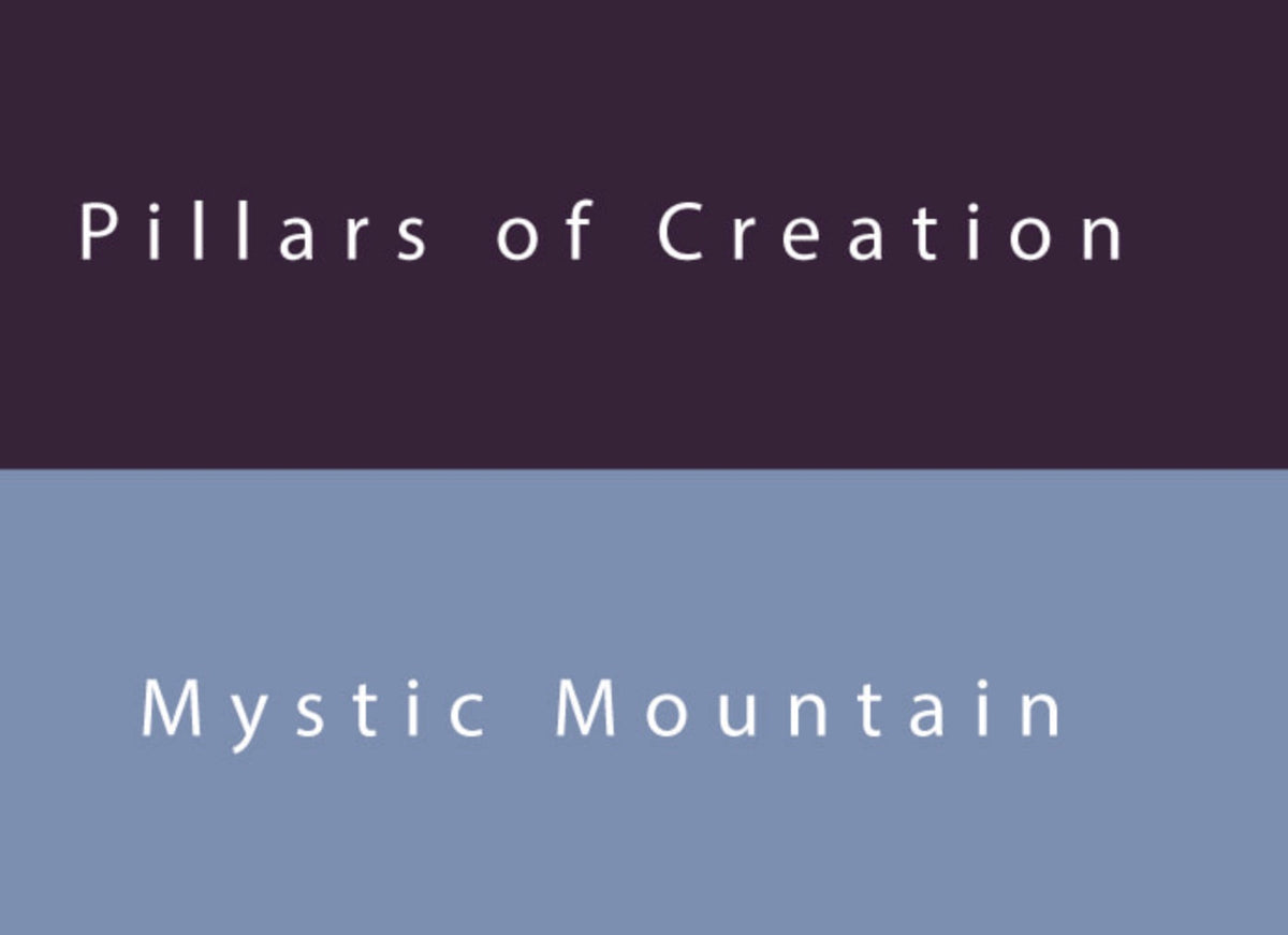 Colorverse Pillars of Creation & Mystic Mountain set of 2 Blesket