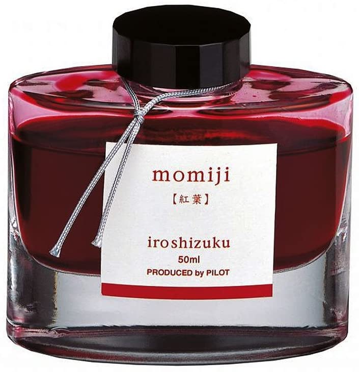 Pilot Iroshizuku Fountain Pen Ink - Vermillion Red (momiji) - Blesket Canada