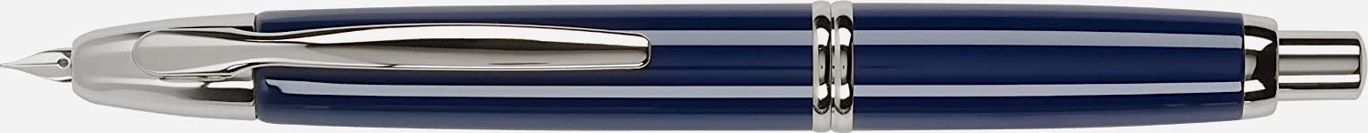 Pilot Vanishing Point Retractable Fountain Pen Blue with Rhodium Trims