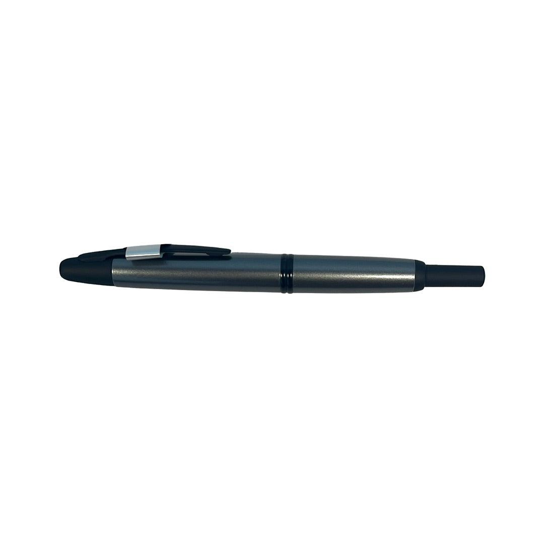 Pilot Vanishing Point Capless Fountain Pen - Dark Grey with Black - Blesket Canada