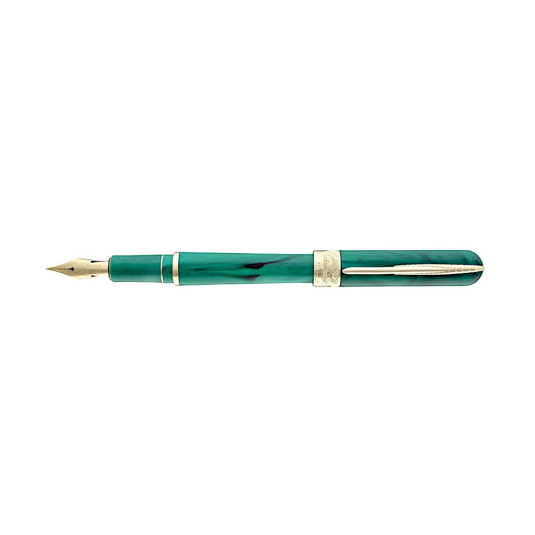 Pineider Avatar UR Deluxe  Forest Green 14kt