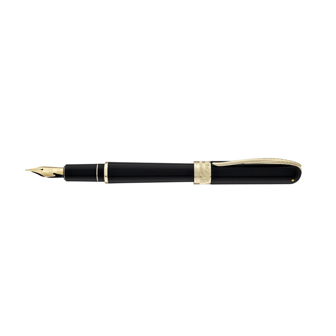 Pineider Avatar UR Deluxe  Graphene Black 14kt