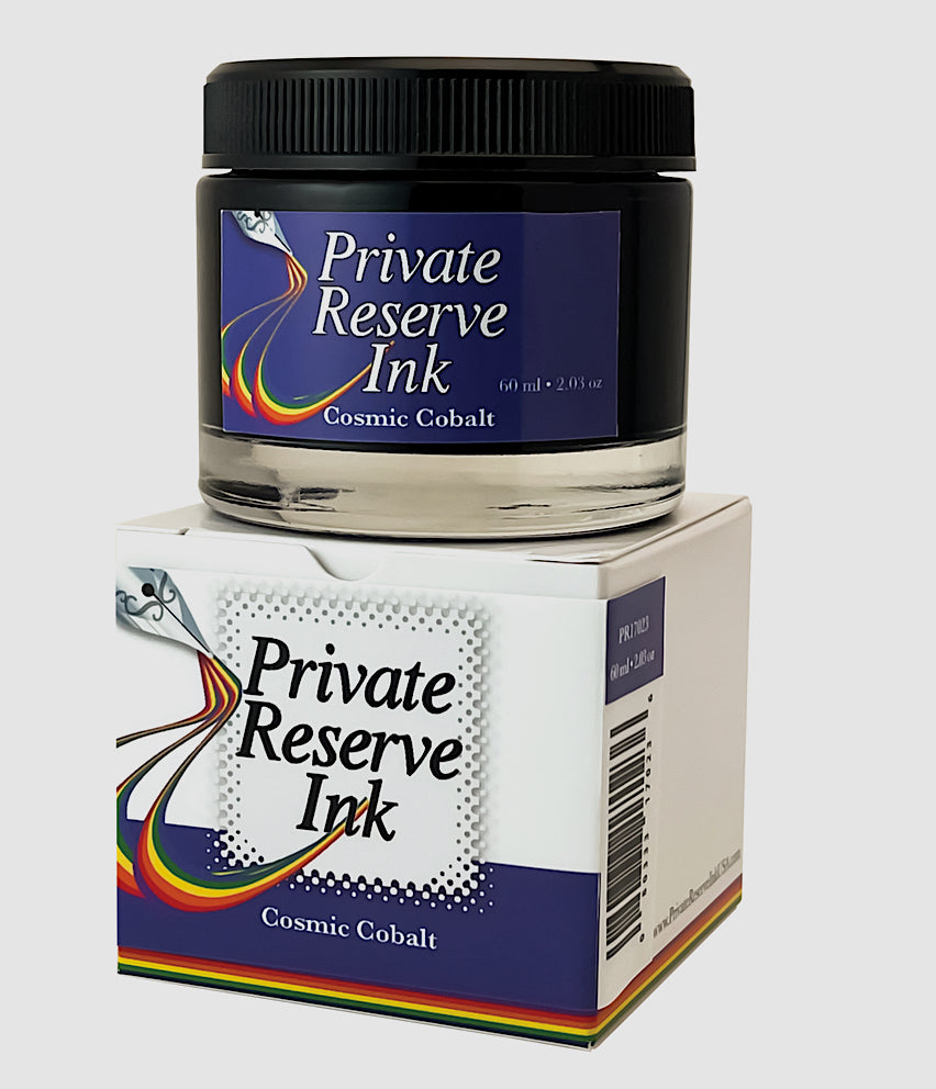 Private Reserve Inks 60ml Ink Bottle - Cosmic Cobalt - Blesket Canada