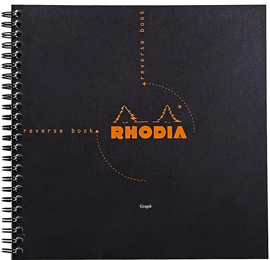 Rhodia Wirebound Reverse Book Squared