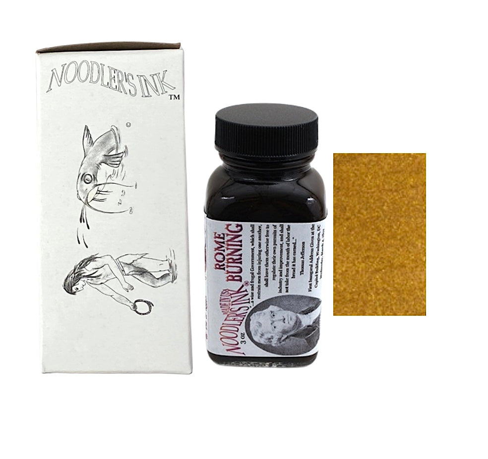 Noodler's Ink Fountain Pen Bottled Ink, 3oz - Golden Brown