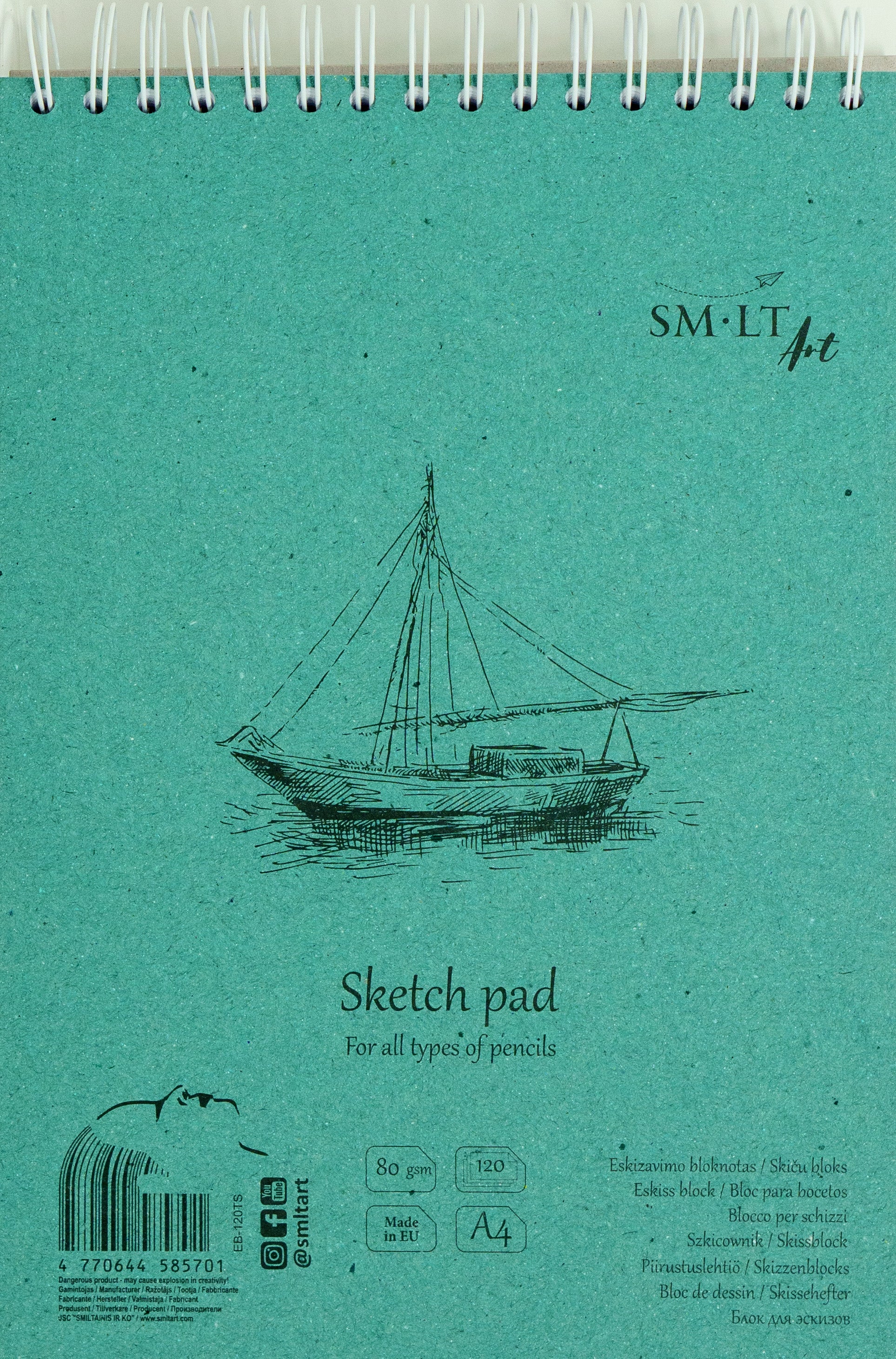 SM-LT Sketch pads Authentic White