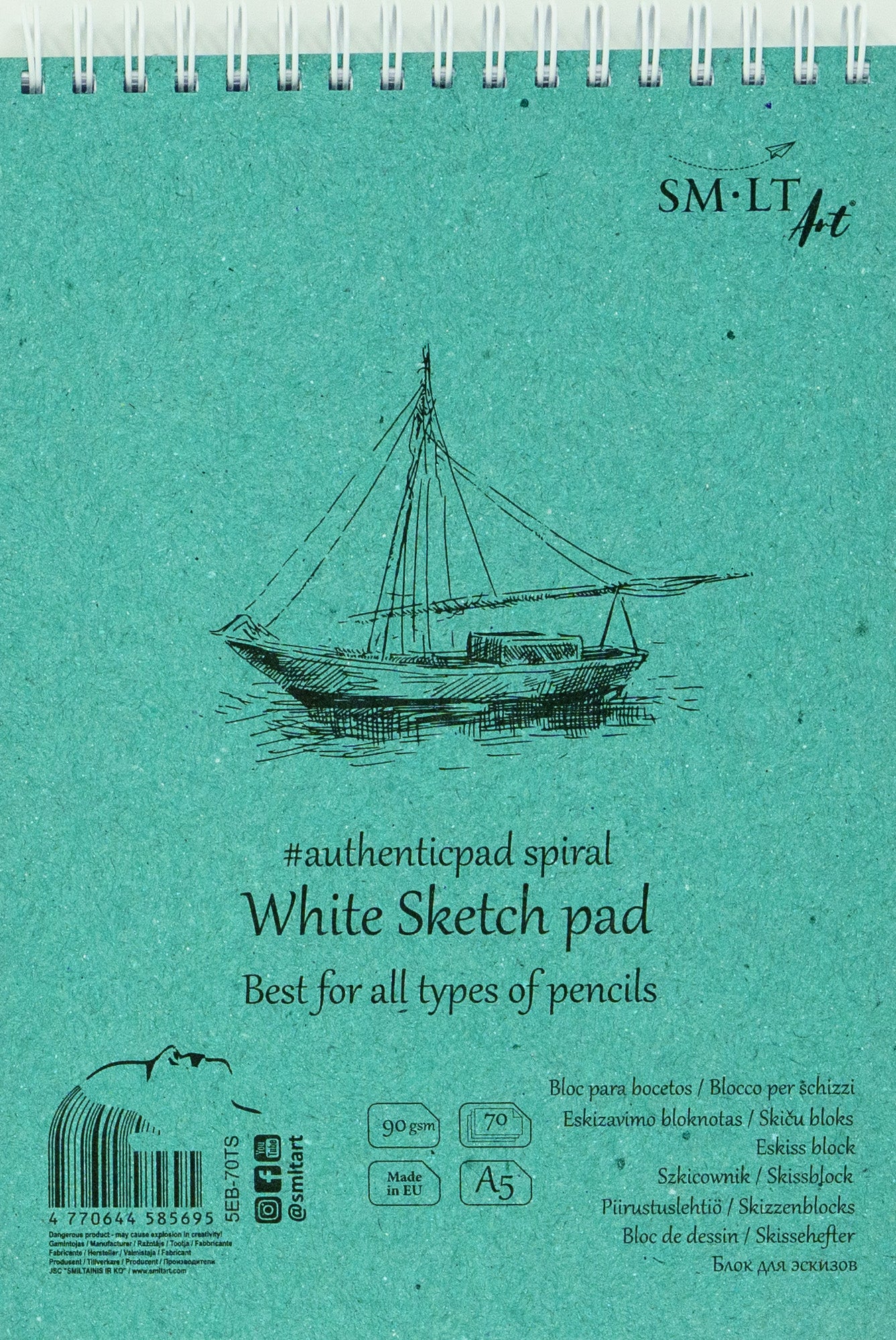 SM-LT Sketch pads Authentic White