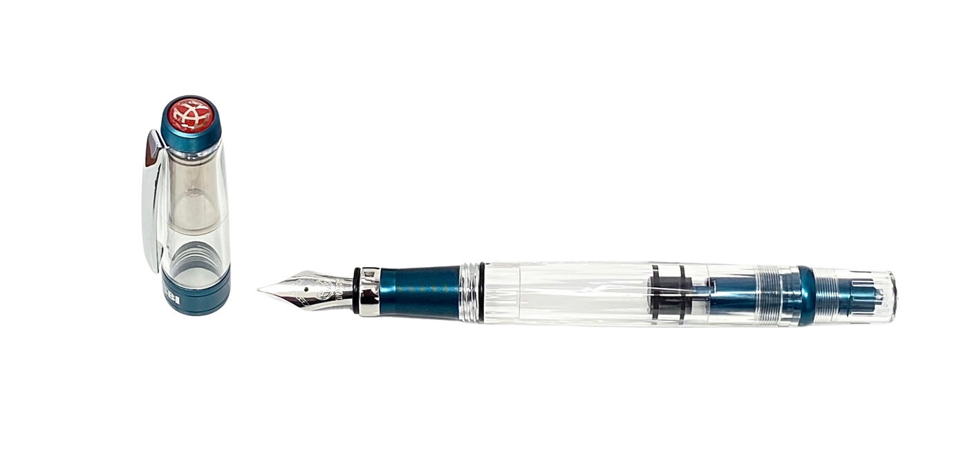 TWSBI Diamond 580ALR Fountain Pen Prussian Blue - BLESKET CANADA