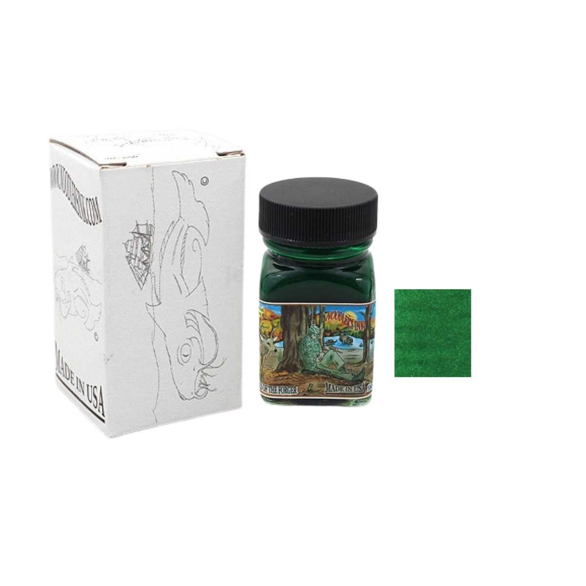 Noodler's Ink Bad Hunter Green 3oz/90ml - Blesket Canada