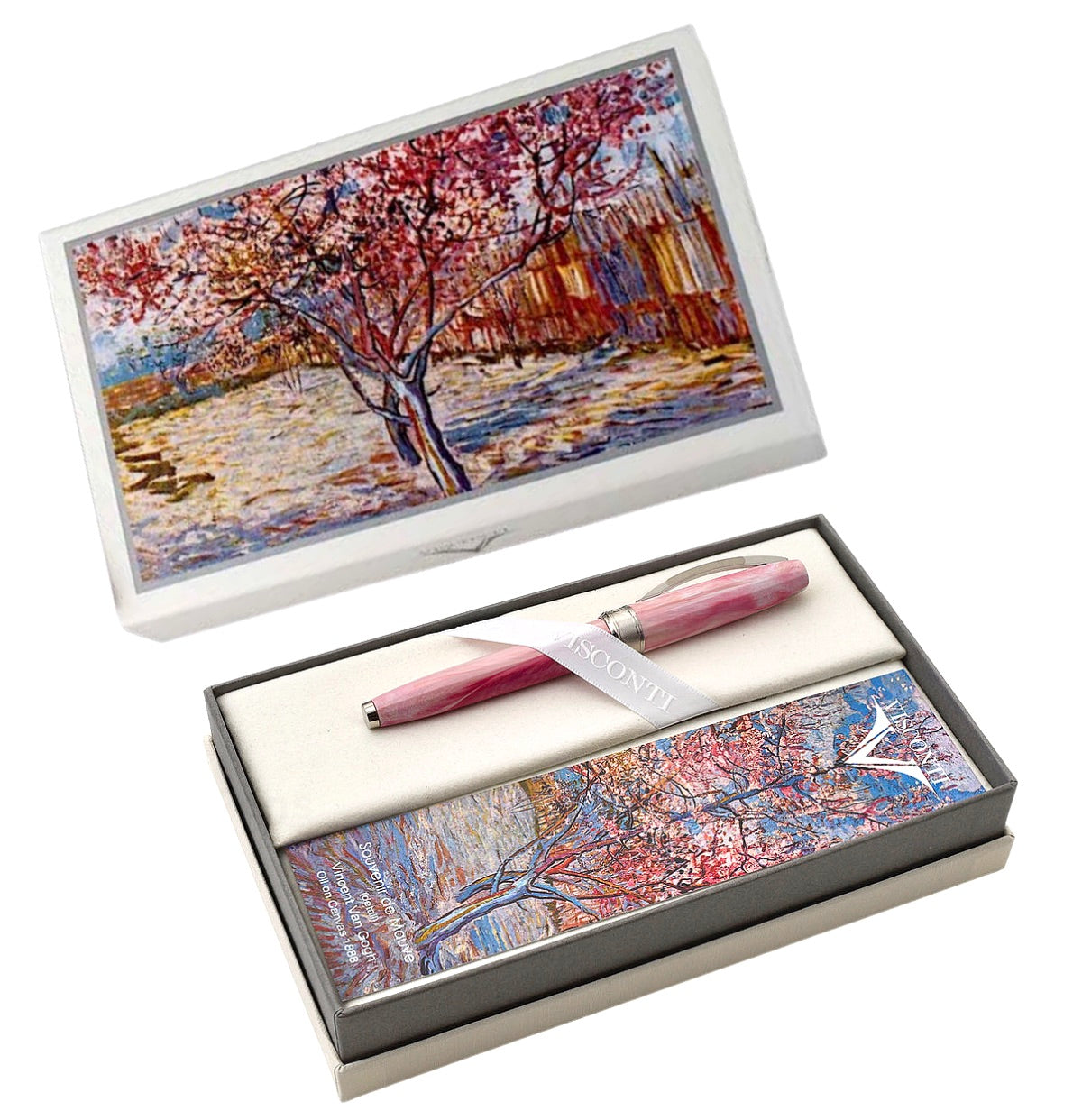 Visconti Impressionist Col. Souvenir de Mauve Pink Set