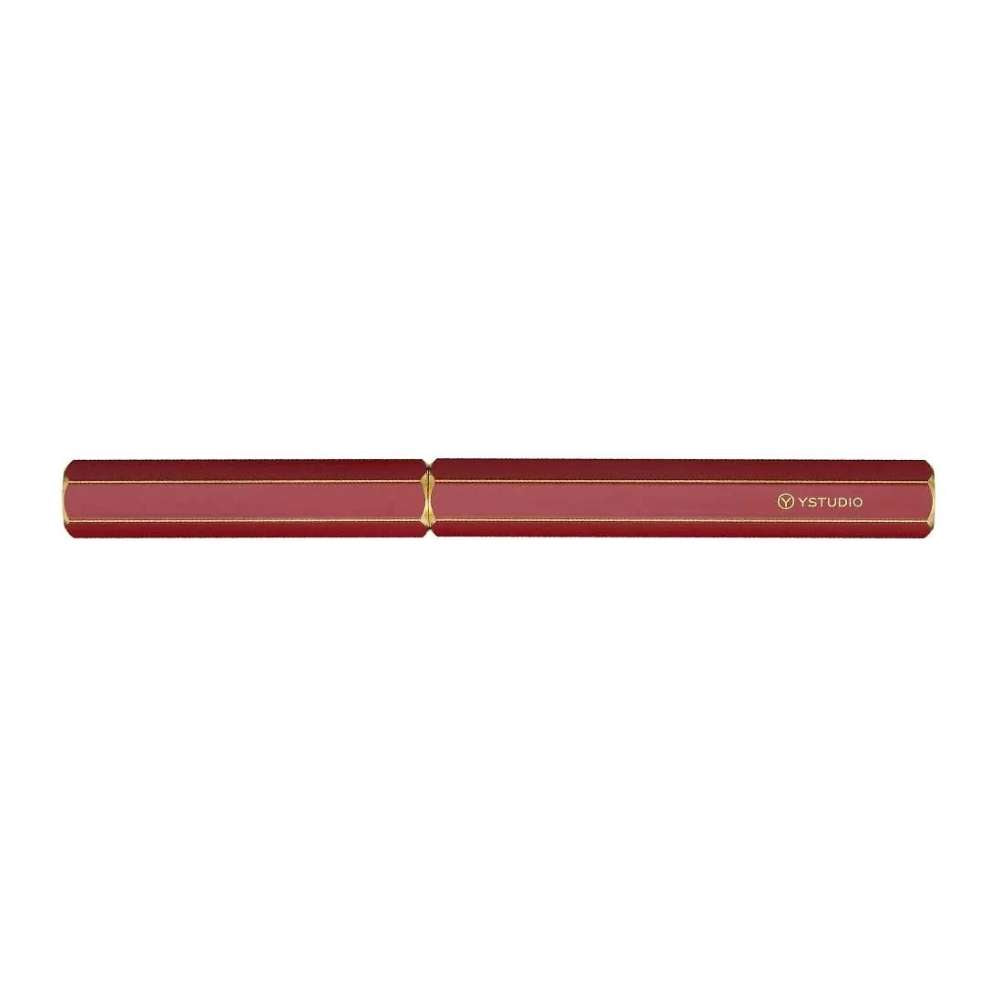 YStudio Classic Revolve Fountain Pen - Red - Blesket Canada