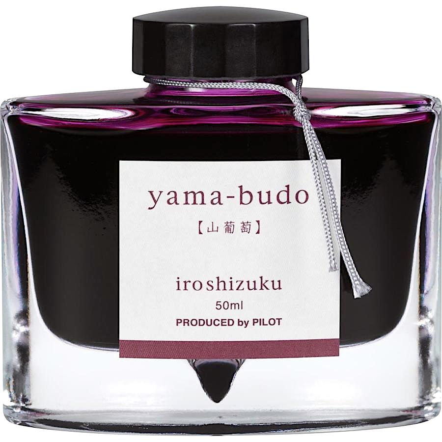 Pilot Iroshizuku Fountain Pen Ink - Dark Magenta (Yama-budo / Crimson Glory Vine) - Blesket Canada