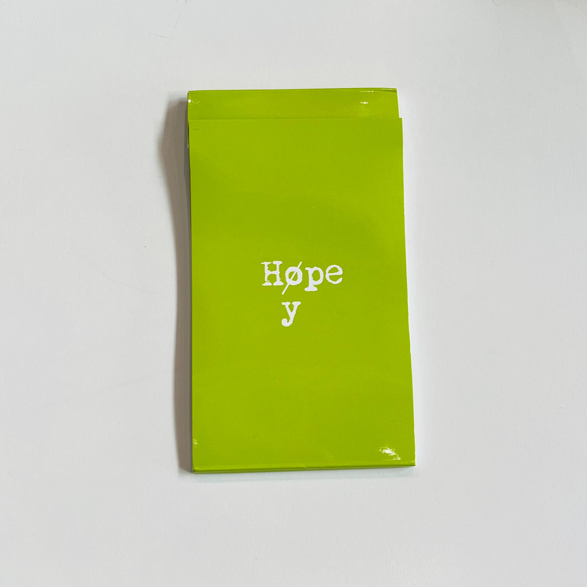 NAVA Minerva Switch design Mini Notepads - Hope/Hype - Acid Green - Blesket Canada