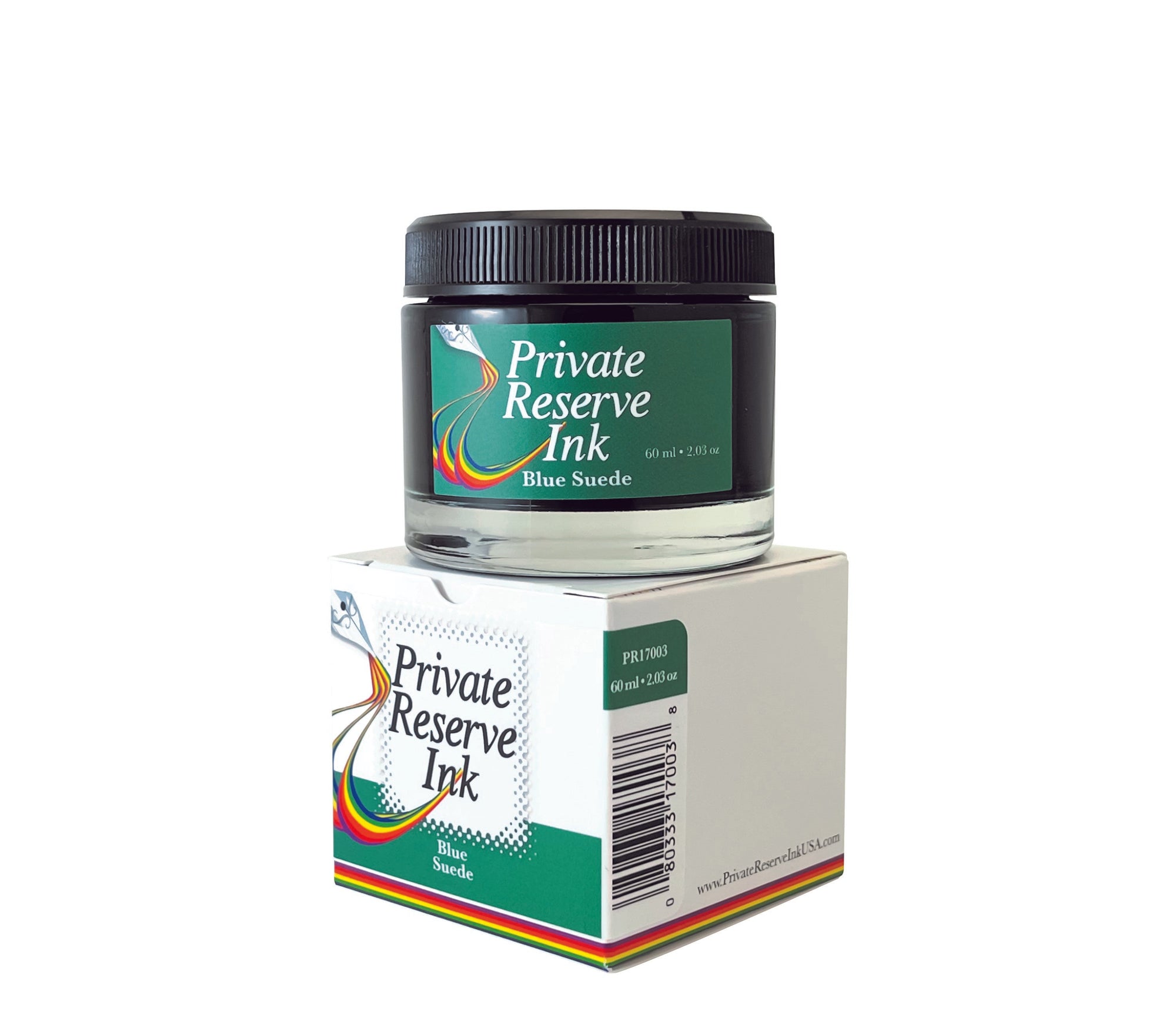 Private Reserve Inks 60ml Ink Bottle - Blue Suede - Blesket Canada