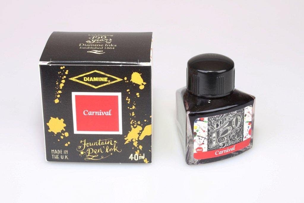 Diamine Anniversary Fountain Pen Ink 150 years - Carnival 40ml - Blesket Canada